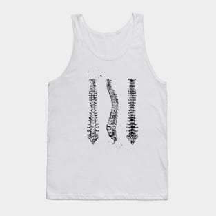 Human Spine Tank Top